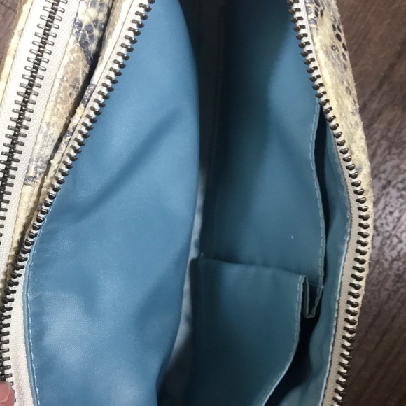 NWT COACH | Embossed Leather Python Shoulder Bag - Picture 6 of 8